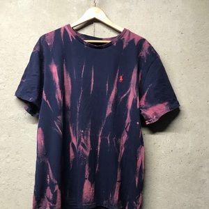 BLEACH DYE polo Ralph Lauren t shirt
